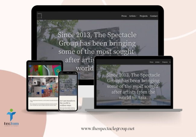 網頁設計｜網站開發｜The Spectacle Group