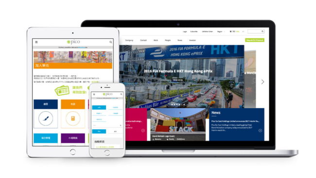 網頁設計｜網站開發｜Pico Global Services Ltd.